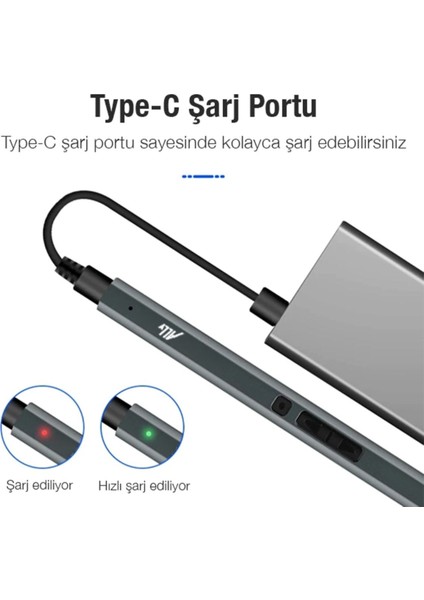 Mini Şarjlı Elektrikli Kalem Tornavida Seti, Füme, 4.8V, 2 Yıl Garanti indirimleri