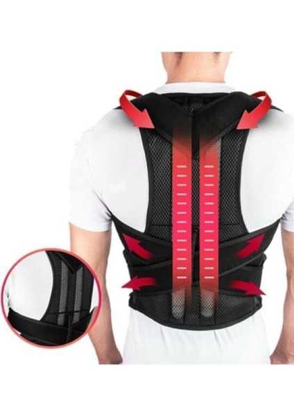 Dik Duruş Destek Korsesi, Bel ve Sırt Için Ergonomik ve Rahat Tasarım