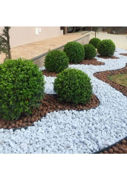 Beyaz Dolomit Taş 3 kg 4-6 cm Bahçe ve Dekor Için Doğal Çakıl Taşı indirimleri