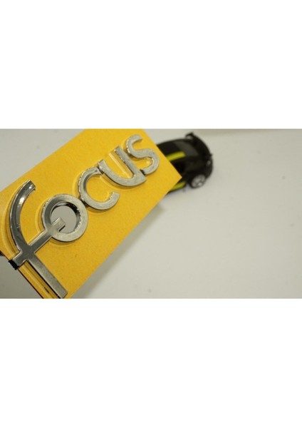 Focus Logo 99 2007 Uyumlu Bagaj 3m 3D Krom Abs Logo Amblem