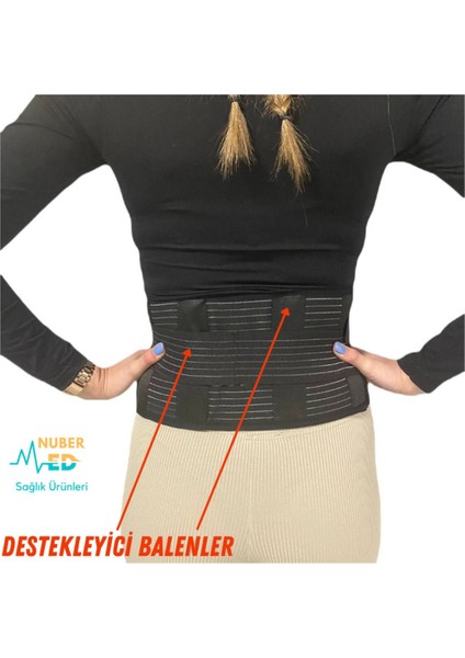 16CM Bel Korse, Destekli, Spor ve Çalışma Uygun, Balenli, Fıtık Destekli modelleri
