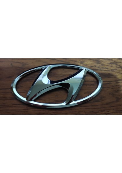 Hyundai Getz Ön Arma Amblem 2003 Uyumlu (13CMX6.6CM) Aksesuar Ithal Krom Kaplama