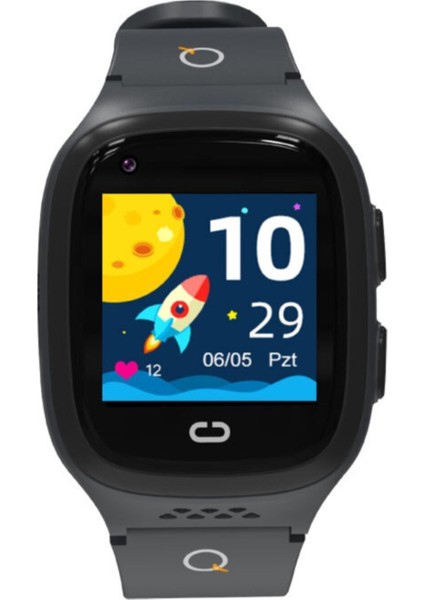 4.5g Akıllı Çocuk Saati Siyah, Güçlü ve Şık Tasarım fırsatları