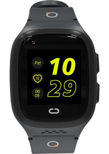 4.5g Akıllı Çocuk Saati Siyah, Güçlü ve Şık Tasarım