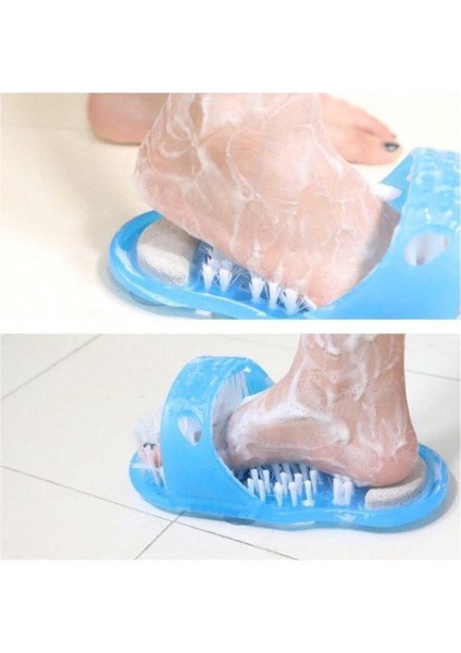 Vantuzlu Ponza Taşlı Banyo Ayak Yıkama Terliği