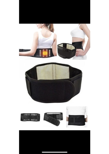 Yumuşak ve Konforlu Bel Isıtıcı, Kaydırmaz, Turmalin Destekli Unisex Korse