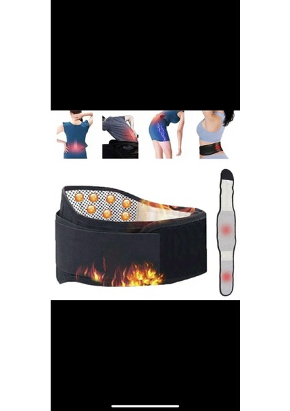 Yumuşak ve Konforlu Bel Isıtıcı, Kaydırmaz, Turmalin Destekli Unisex Korse modelleri