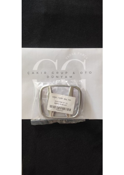 Honda Civic Fd6 (07-12) Bagaj Amblem/logo/arma HON1037 Aksesuar Ithal