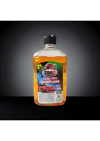 Cilalı Oto Şampuan Elma Aromalı Parlak Cilalı Oto Sabun Şampuanı 500ML