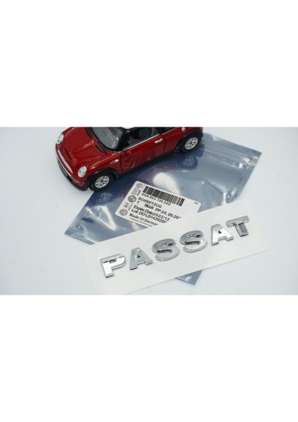 Passat B6 B7 Uyumlu Bagaj 3m 3D Krom Abs Logo Amblem