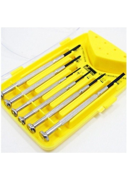 6 Parça Mini Tornavida Seti, Hassas Tamir ve Bakım Için Ideal Araçlar