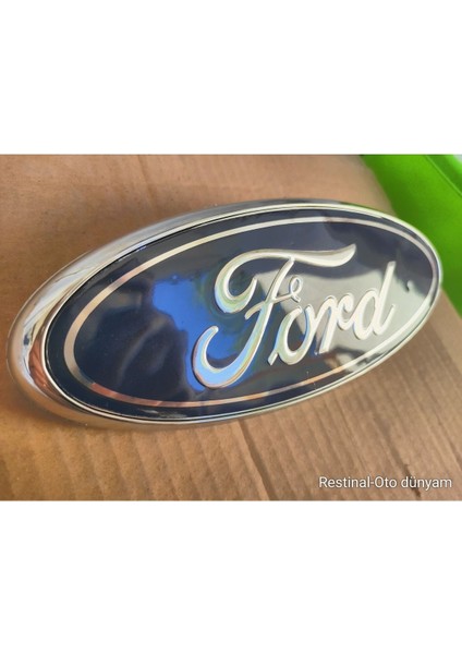 Transit Ön Arma Logo 23X9CM V347 V363 2006-2014 Panjur Uyumlu Oto Amblem Pimli ve Bantlı modelleri