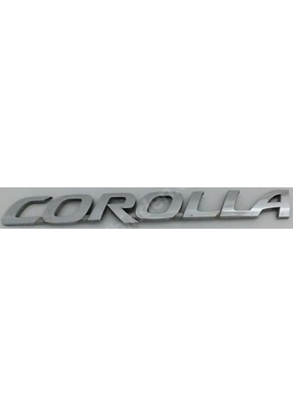 Toyota Corolla Yazısı Arka Bagaj Yazısı (2002-2017 Arası) -YZ0030