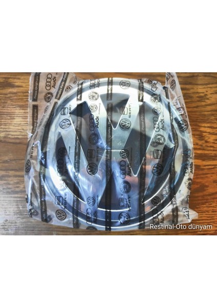 Volkswagen Jetta Mk5 Ön Panjur Arma Amblem 150 mm 2006-2011 Model Arası Araçlara Uyumlu 1K5853600 modelleri