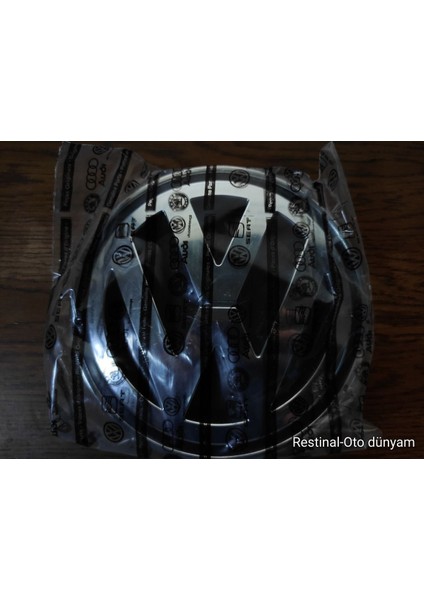 Volkswagen Jetta Mk5 Ön Panjur Arma Amblem 150 mm 2006-2011 Model Arası Araçlara Uyumlu 1K5853600