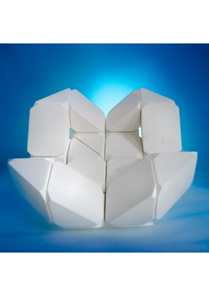 Madeni Paralarla Monte Edilmiş Makeitfloat 3D Yüzen Bulmaca (€) (Sadece Plastik Aparattır!!!) 3D