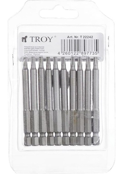 Torx Bits Uç Seti, T20, 75MM, Dayanıklı ve Kullanışlı Araçlar