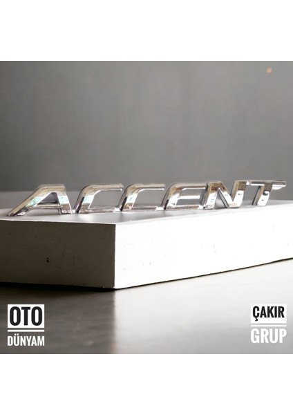 Hyundai Accent Era Kasa Bagaj Yazısı Orjinal Boyut Aksesuar modelleri