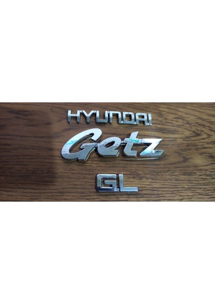 Hyundai Getz Gl Bagaj Yazısı 3lü Takım Hyundai Getz Gl Yazısı Hyundai Getz Gl Arka Bagaj Yazısı
