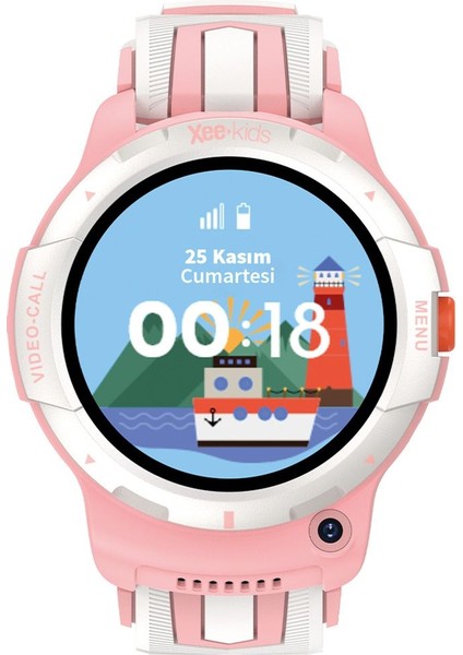 Renkli Sım Kartlı Çocuk Akıllı Saati, Konum ve Görüntülü Konuşma Özelliğiyle Güvenle Kullanın