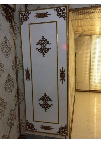 Boyanabilir Dekoratif Duvar Çıta Motif 8,5X30 cm Kahverengi fırsatları