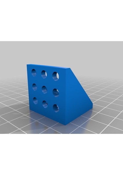 Makeblock Dik Açısı 3x3 (Sadece Plastik Aparattır!!!) 3D