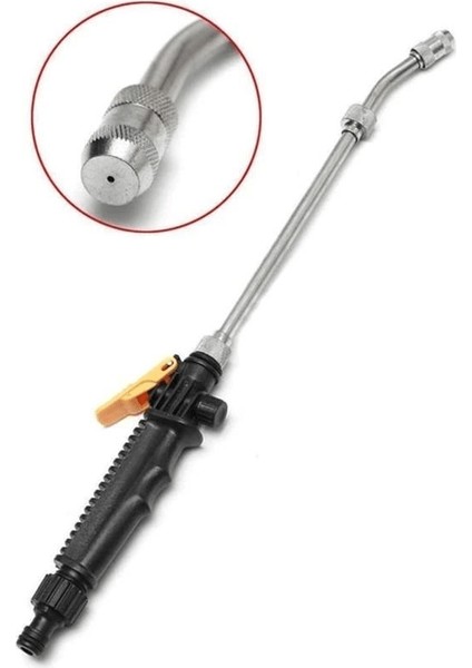 Water Jet Yüksek Basınçlı Su Püskürtme Oto Yıkama Aparatı Bahçe Sulama Aracı 50 cm ( Lisinya )