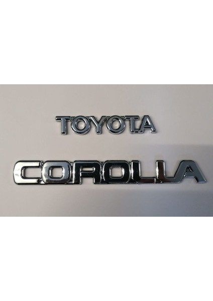 Toyoto Corolla 1997-2002 Efsane Kasa Bagaj Yazıları