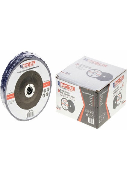 Zımpara Turbo Fiber Disk 180X22MM MK0196 3322 10 Lu Paket Erpilsan Elektronik