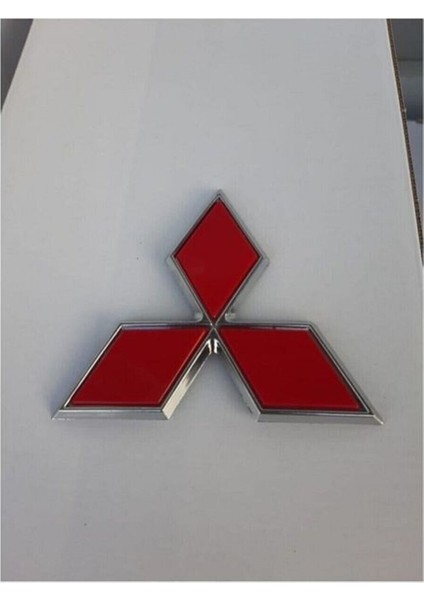 Mitsubishi Outlander 2007-2012 Asx Lancer Bagaj Logo 10 cm Bantlı Krom Arma Aksesuar