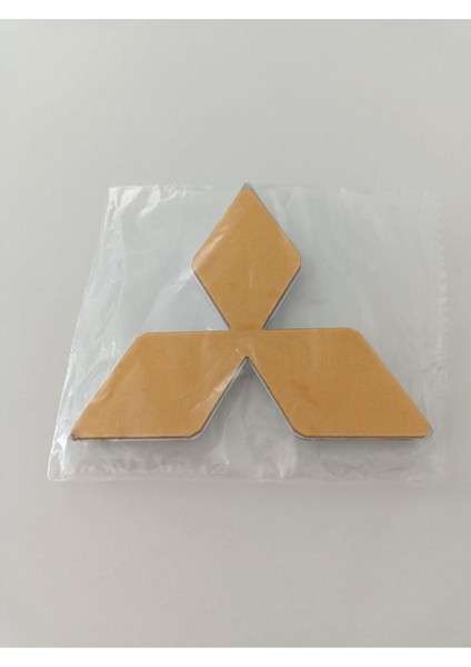 Mitsubishi L300 Bagaj Arma Logo 10 cm Bantlı 1986-2000 Oto Aksesuar Krom Plastik