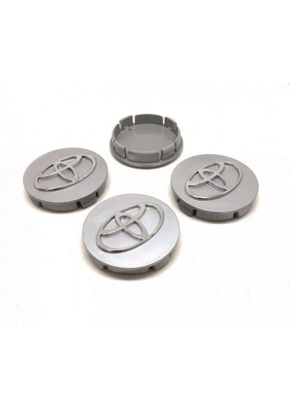 Toyota Jant Kapağı (Ölçüler: Dış Çap 55MM, Iç Çap 50MM, Derinlik 15 Mm)