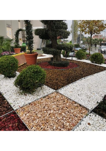 Sarı Renkli Dolomit Taş 3 Kg, 2-4 Cm, Bahçe, Saksı, Süs ve Akvaryum Taşı modelleri