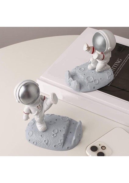 Evımol Astronot Uzayda ) Telefon Tutucu Masaüstü ( Plastik ) modelleri
