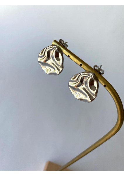 Xuping Asimetrik Damla Silver Küpe modelleri