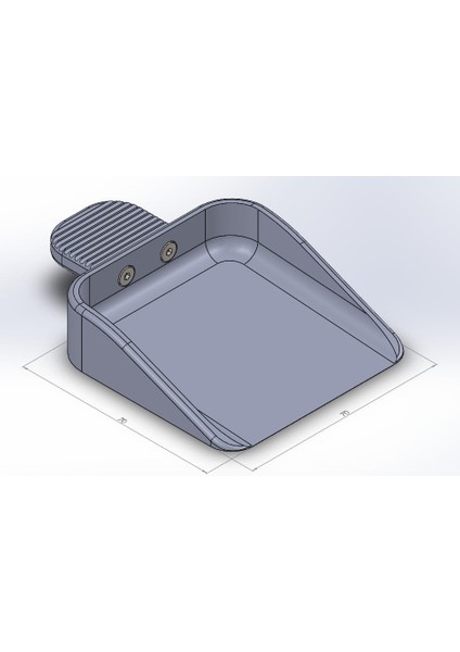 Toz Kürek (Plastik Aparattır!!!) 3D