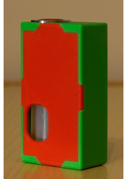 Box Mod Bottom Besleyici Mekanik Push Düğmesi Kilitli (V3) (Plastik Aparattır!!!) 3D