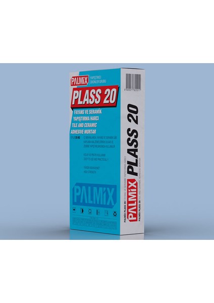 Palmix Plass 20 Fayans Yapıştırıcı 25KG