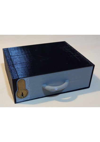 Kilitli Çekmece (Sadece Plastik Aparattır!!!) 3D modelleri