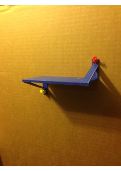 Basit Çiçek Rafı (Sadece Plastik Aparattır!!!) 3D