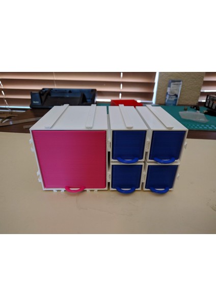 Başka Bir Modüler Birbirine Geçen Çekmece Seti (Sadece Plastik Aparattır!!!) 3D fiyatları