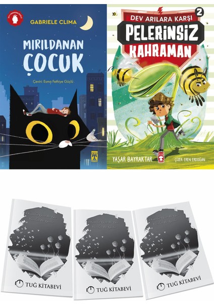 Mırıldanan Çocuk ve Pelerinsiz Kahraman Dev Arılara Karşı 2 + Hediyeli