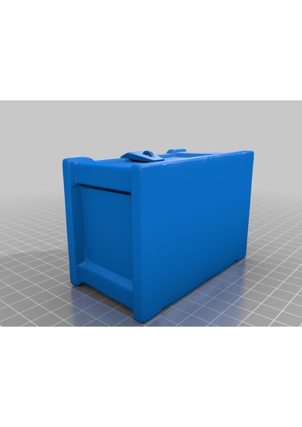 Masalı Gümüş Anahtar Göğüs Fonksiyonel Kutusu (Sadece Plastik Aparattır!!!) 3D fırsatları