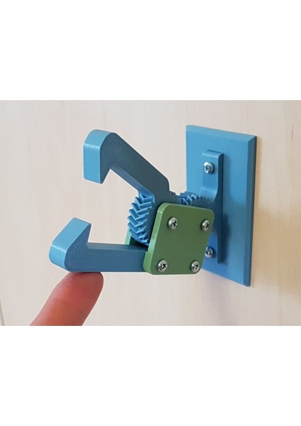Ödül Kazanan Dişli Kelepçe Kancası Için Yükseltme (Sadece Plastik Aparattır!!!) 3D