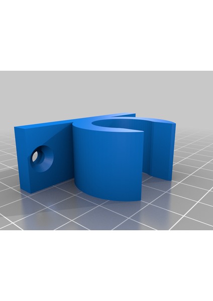 Mop Temizleyici Çapı Için Duvar Montajı 25 Vileda ve 22 mm (Sadece Plastik Aparattır!!!) 3D