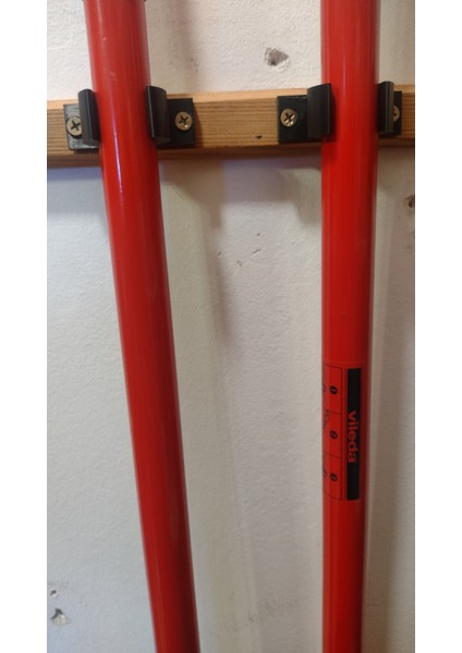 Mop Temizleyici Çapı Için Duvar Montajı 25 Vileda ve 22 mm (Sadece Plastik Aparattır!!!) 3D fırsatları