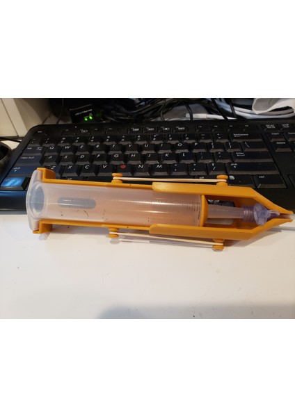 Bd 60ML Şırınga ve G-Tüpü Uzatma Tutucu (Sadece Plastik Aparattır!!!) 3D indirimleri