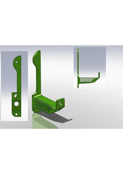 Yağmur Oluğu Dikey Bahçesi (Sadece Plastik Aparattır!!!) 3D