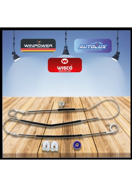 Arka Sol Cam Kriko Tamır Takımı Audi A6 2004-2008 Uyumlu