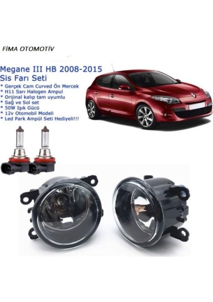 Camlı Sağ ve Sol Sis Farı Seti, 2009 Model Hb, Uygun ve Dayanıklı Ürün